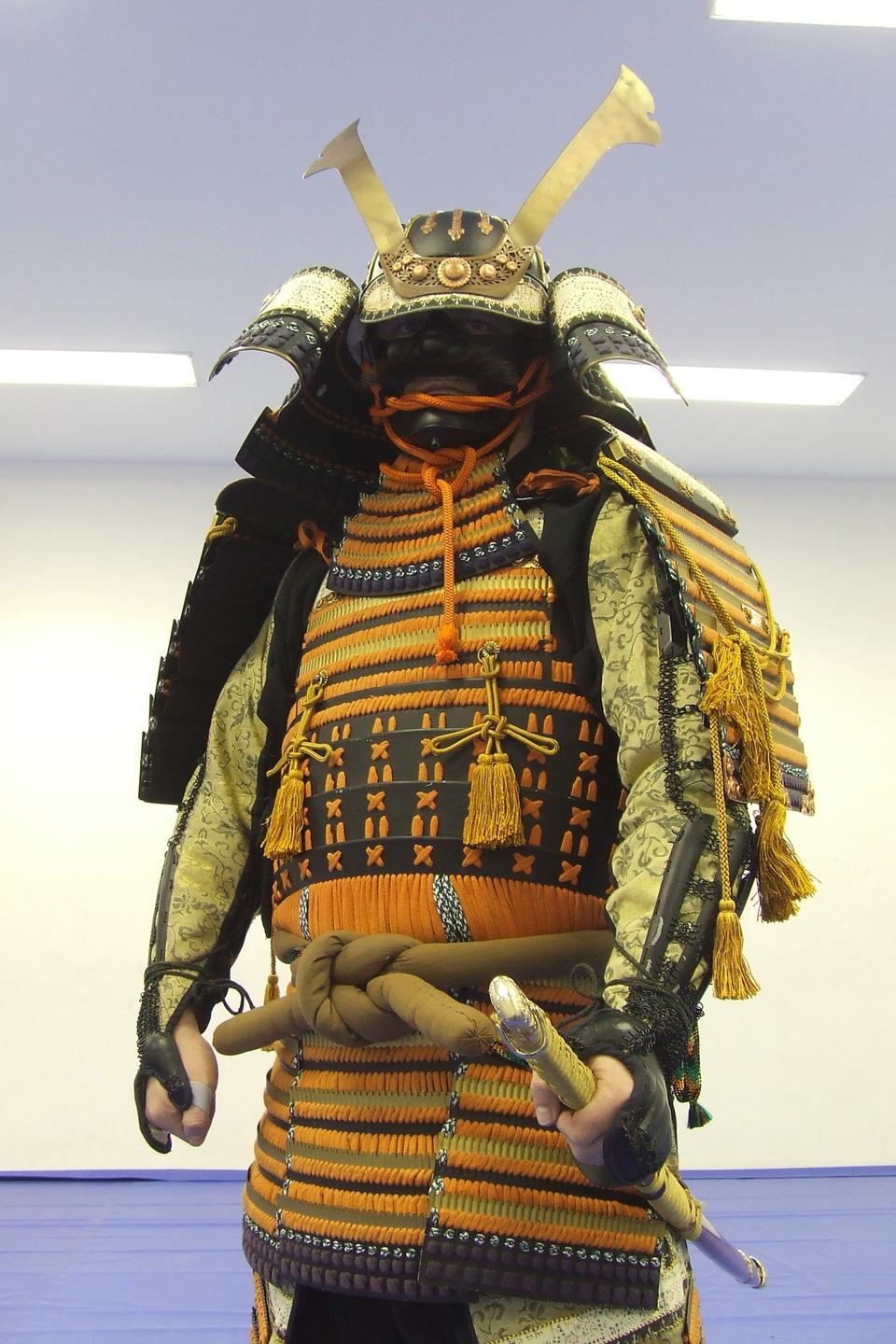 Japonská samurajská zbroj